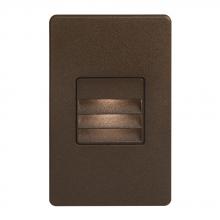 Bronze Rectangle In/Outdoor 3W LED Wa